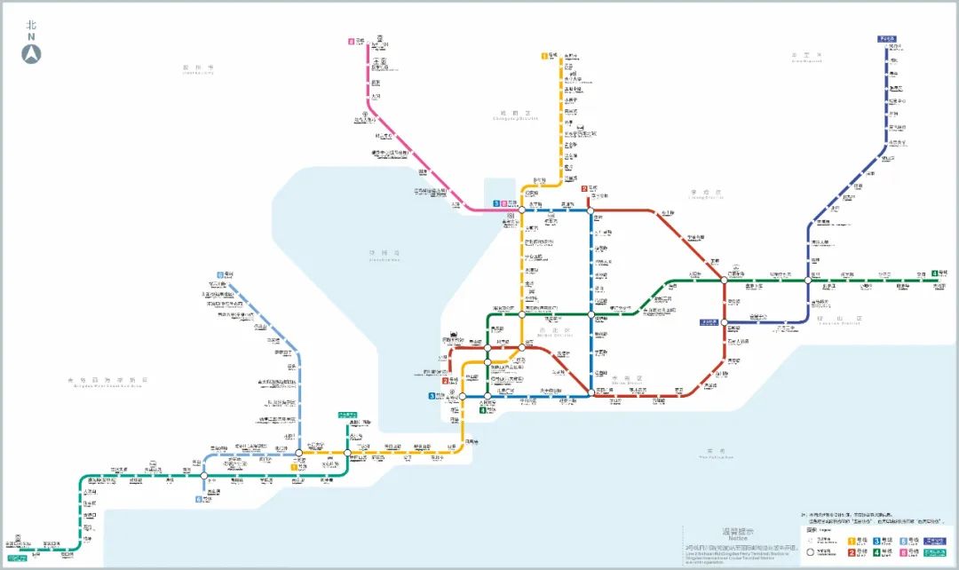 青岛地铁线路图, 青岛轨道交通图