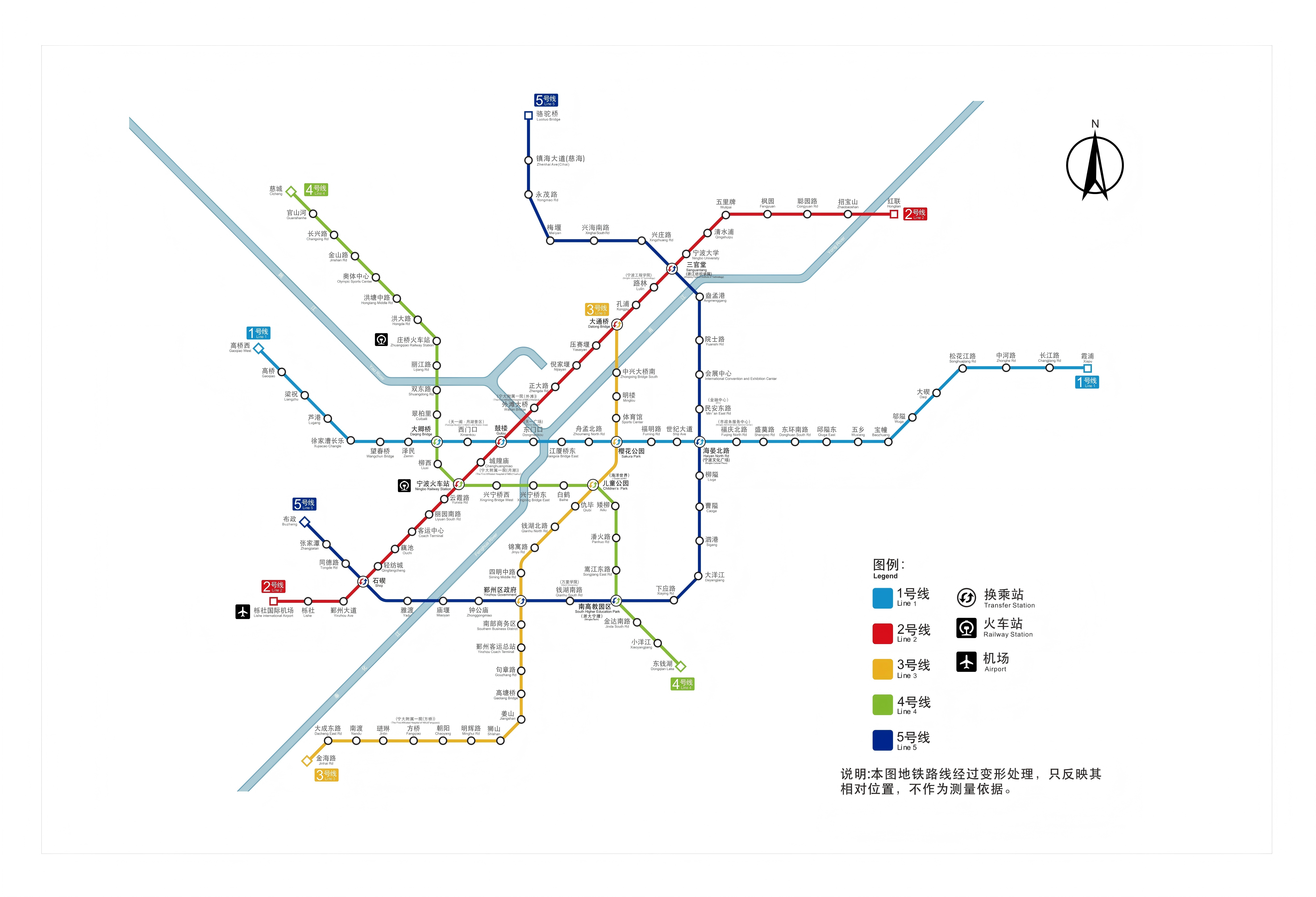 宁波地铁运营时刻表 | 高清线路图(2025)
