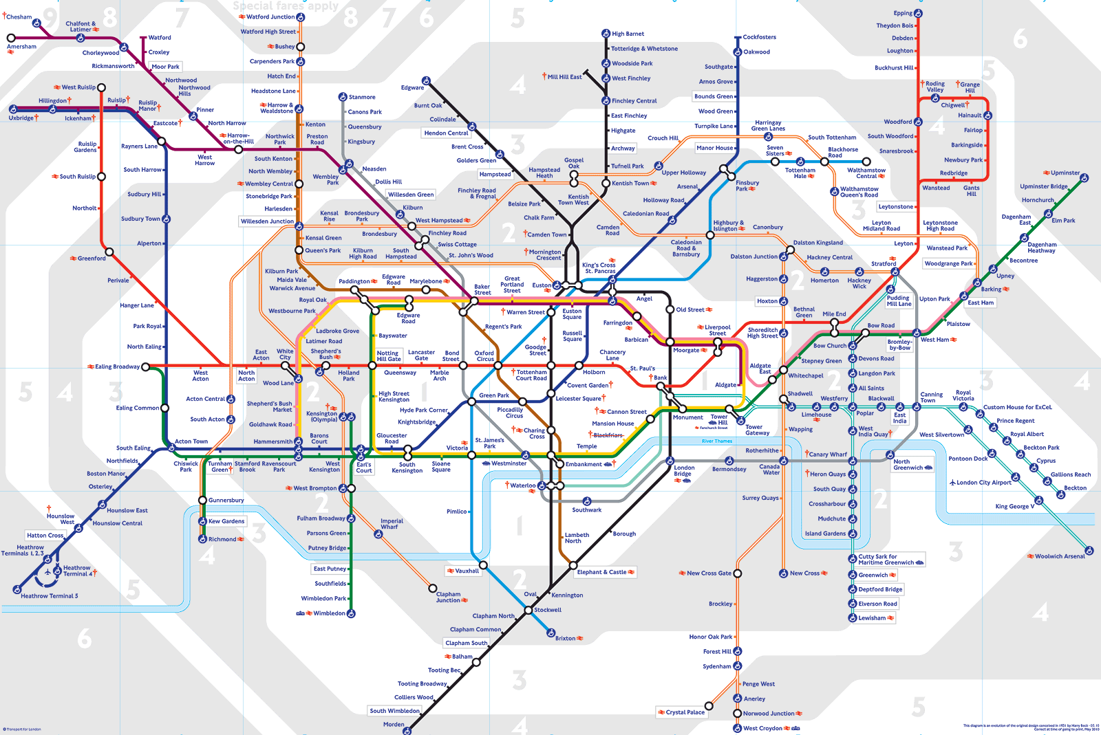 London Underground Timetable